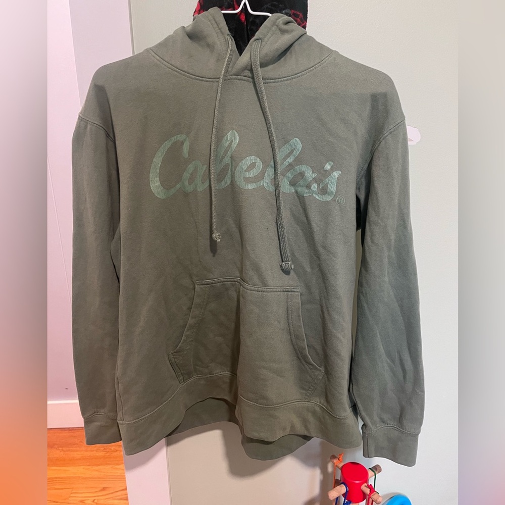 Cabela's Olive Green Hoodie